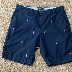 Men’s Tommy Hilfiger Blue Parrot shorts. Size 33